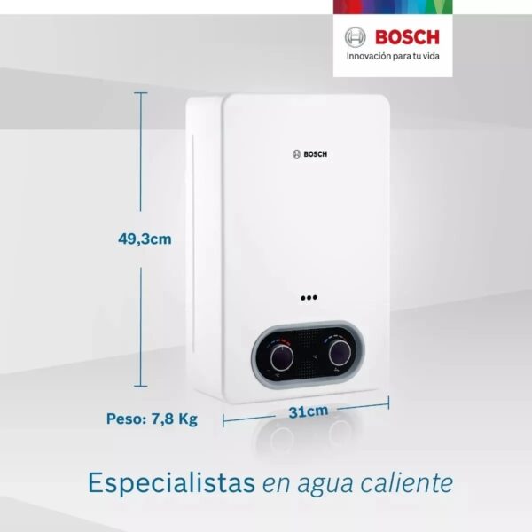 Calentador-de-agua-marca-Bosch-tiro-forzado